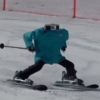 もう１つの冬季オリンピック！？韓国でロボット同士のスキー競技！